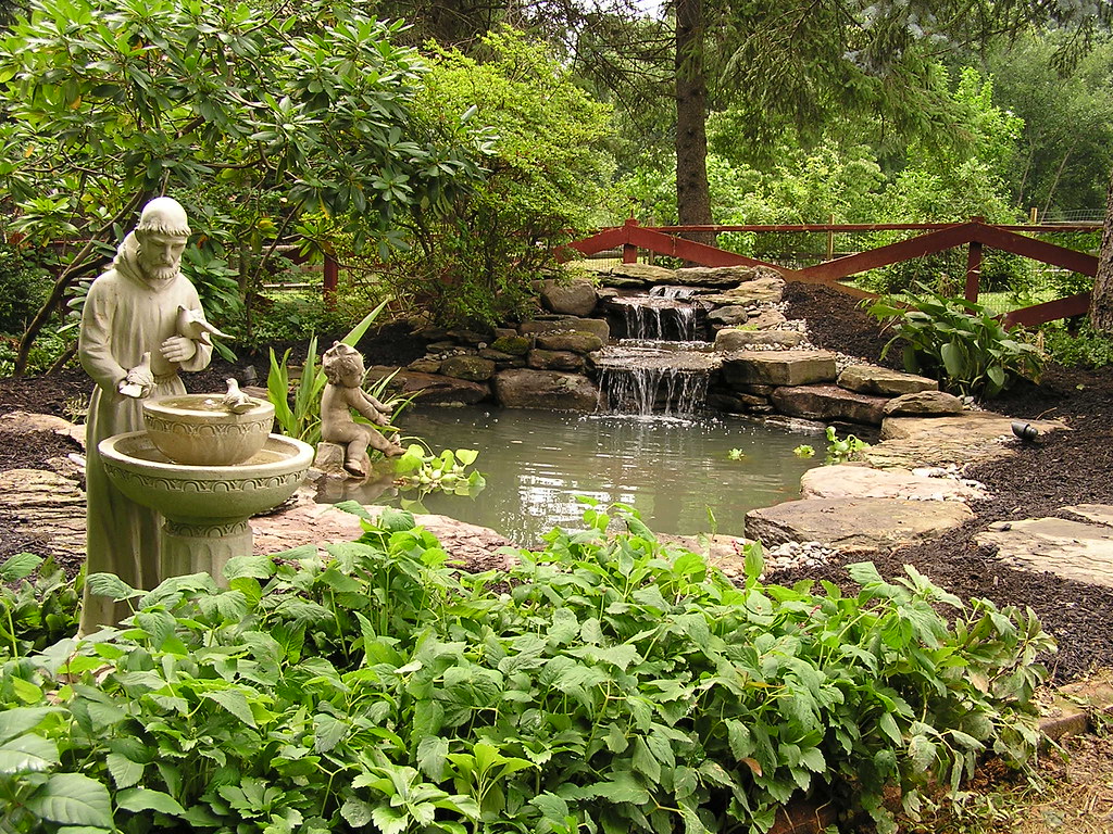 Professional Backyard pond building and pond services by Pondscapes Maryland