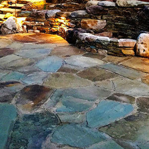 Patio and stairs - Pondscapes Maryland