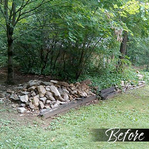 Pond before - Pondscapes Maryland