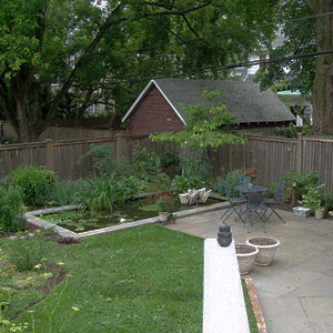 Custom pond by Pondscapes Maryland