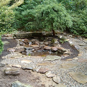 backyard pond by Pondscapes Maryland